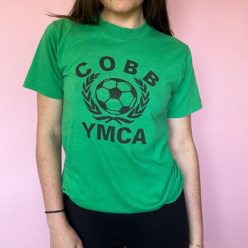 1980S FRUIT OF THE LOOM YMCA T-SHIRT